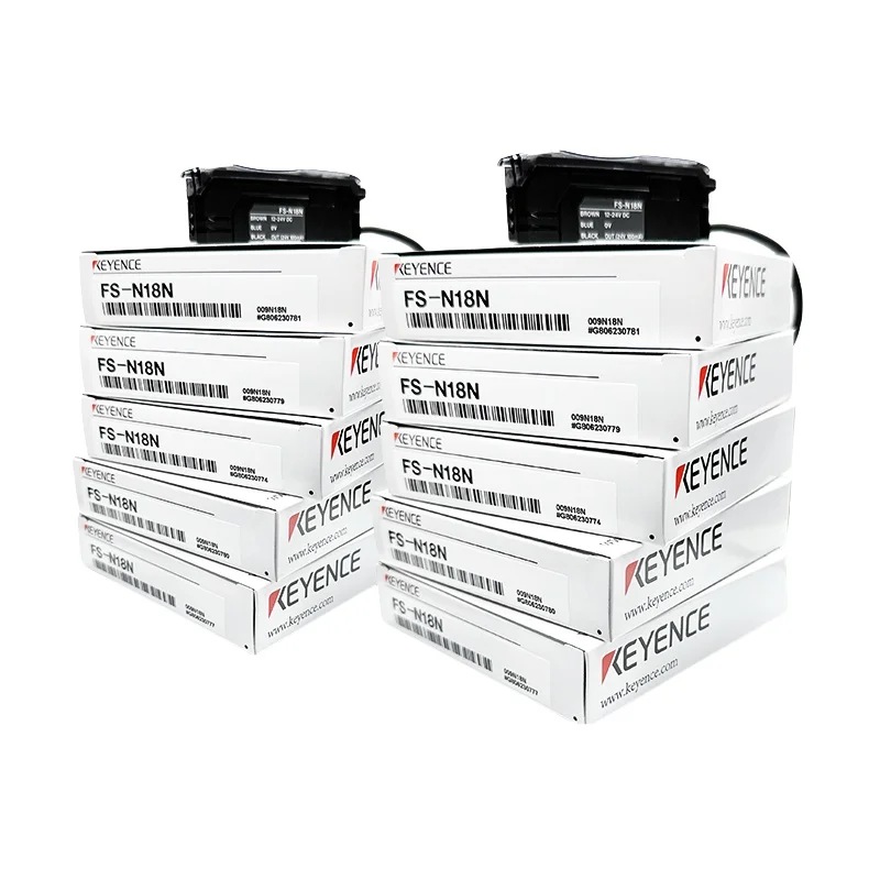 KEYENCE FS-N11CP FS-N11CN Датчик оптоволоконного усилителя
