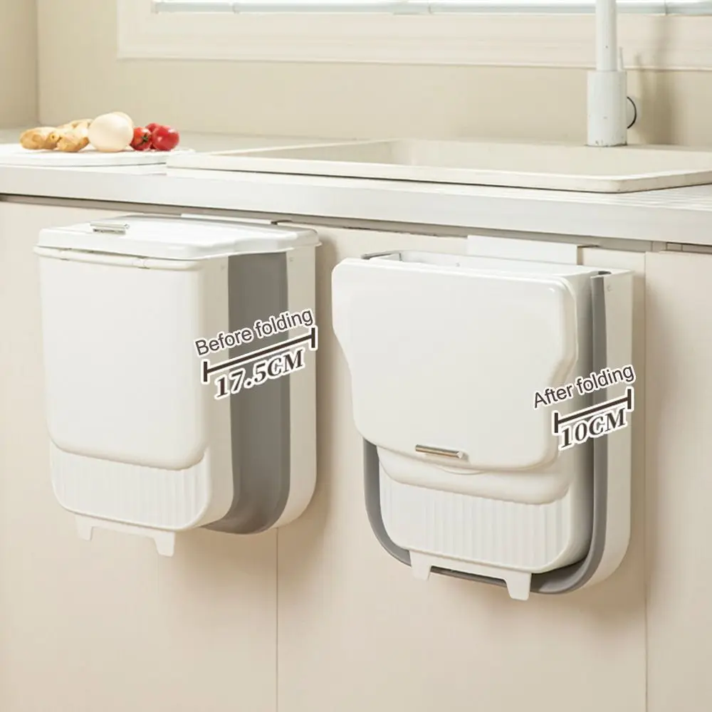 Подарки настенная корзина для мусора с крышкой