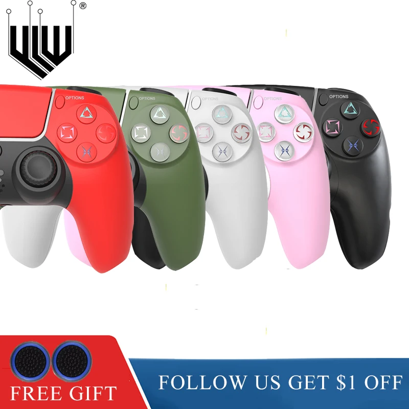 

YLW P49 Bluetooth Wireless Gamepad Game Controller With 6 Axis Gyroscope 3.5mm Headphone Port For PS4 PC Joystick PS3 Console
