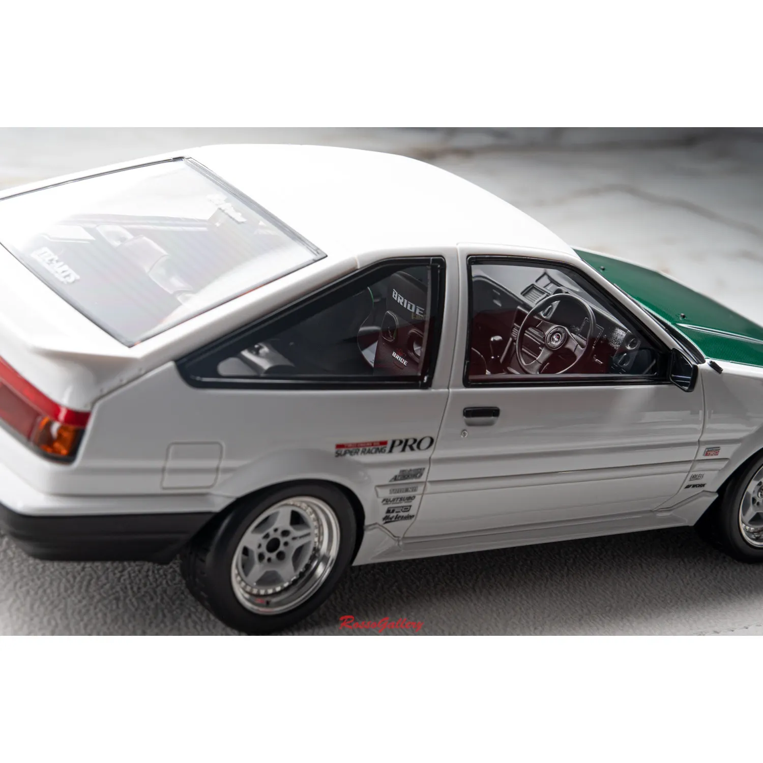 Модель автомобиля AE86 Keiichi Tsuchiya JDM 1:18, лимитированная серия, из смолы и металла, статическая, для коллекционирования, подарок (art.: 3920dbda0b87c) - 3920dbda0b87c