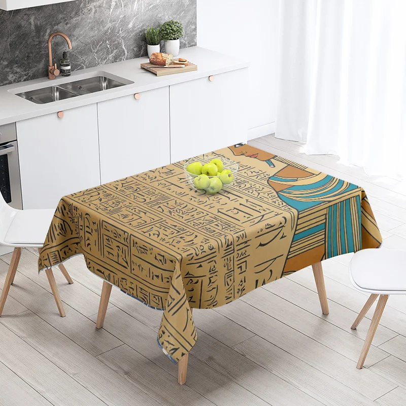 Домашние скатерти украшение для столовой и прямоугольные Аксессуары стола