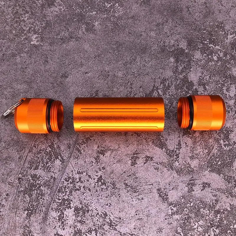 Водонепроницаемый компактный портативный контейнер для таблеток держатель