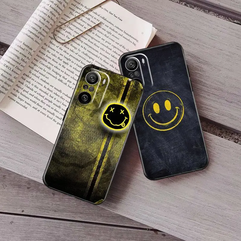 

Cartoon Smiley Face Phone Case For Redmi K20 Pro K40 Pro Plus Gaming K20 K30 Js9z Flip TPU Renaissance Protective Plain Elecom