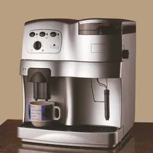 상업용 전기 커피 머신, 가정용 사무실 자동 커피 연마기 메이커, 연삭 콩 라떼 에스프레소, 1100W, 220V