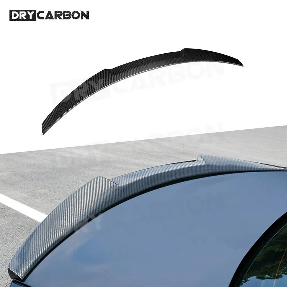Для BMW 3 серии F30 F80 M3 седан 2012-2018 задний спойлер из сухого углеродного волокна