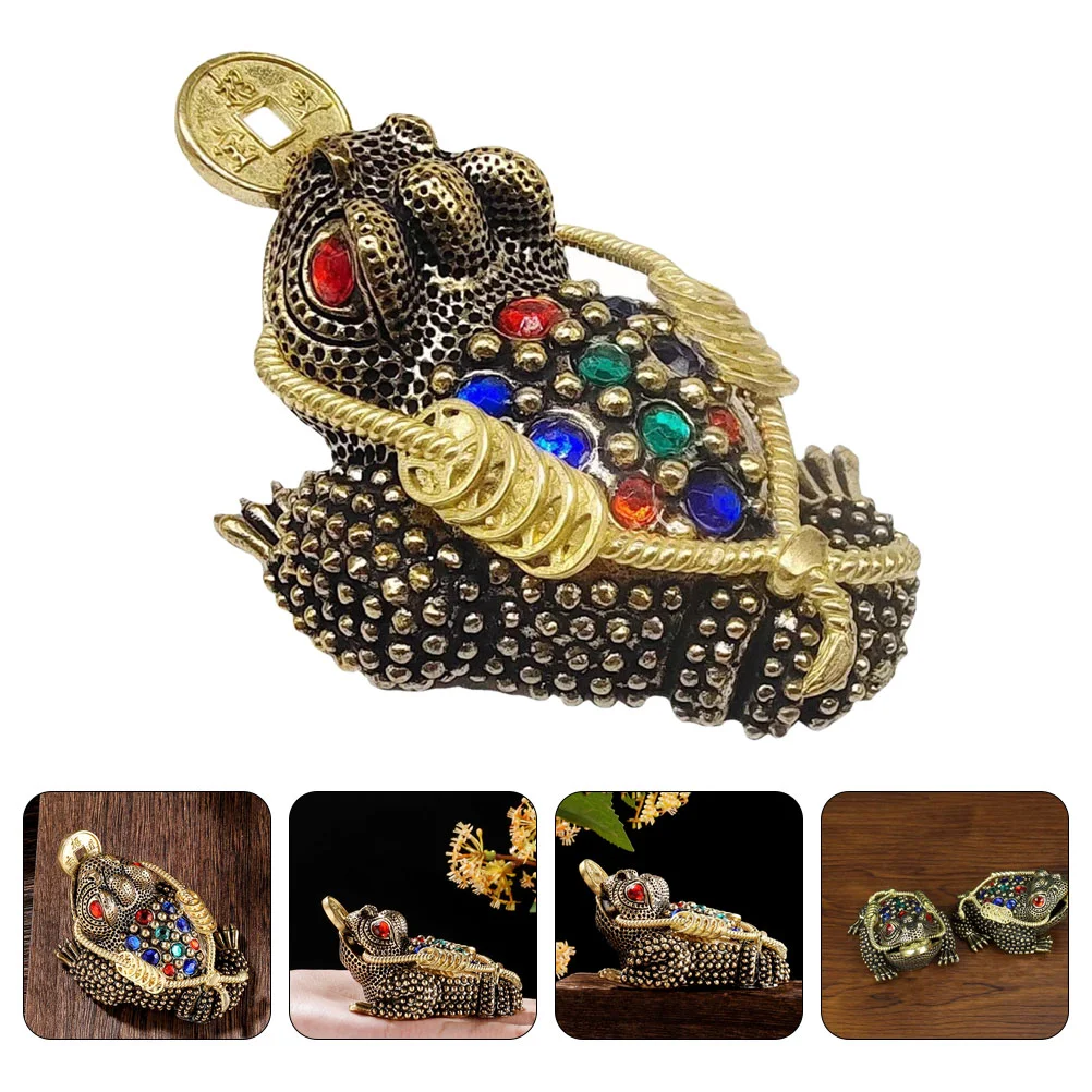

Toad Ornaments Toad Statue Desktop Toad Decoration Vintage Toad Decor