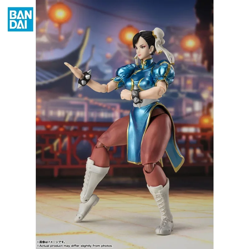 Подлинная В наличии Bandai Genuine Street Fighter S.H.F iguarts Chun-Li, аниме-фигурки, игрушки для мальчиков и девочек, детский рождественский подарок (art.: 3920d2af4a720) - 3920d2af4a720