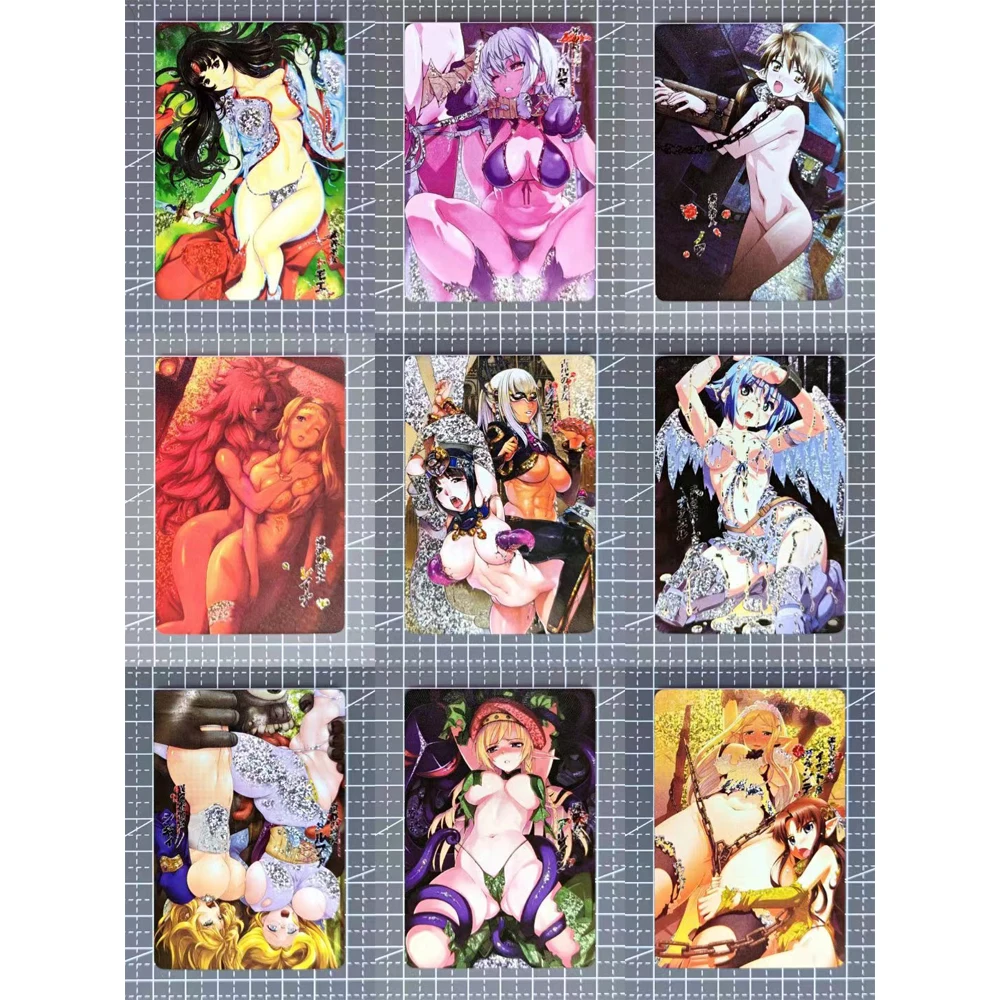 9 + 1 шт./комплект флэш-карты с лезвием королевы