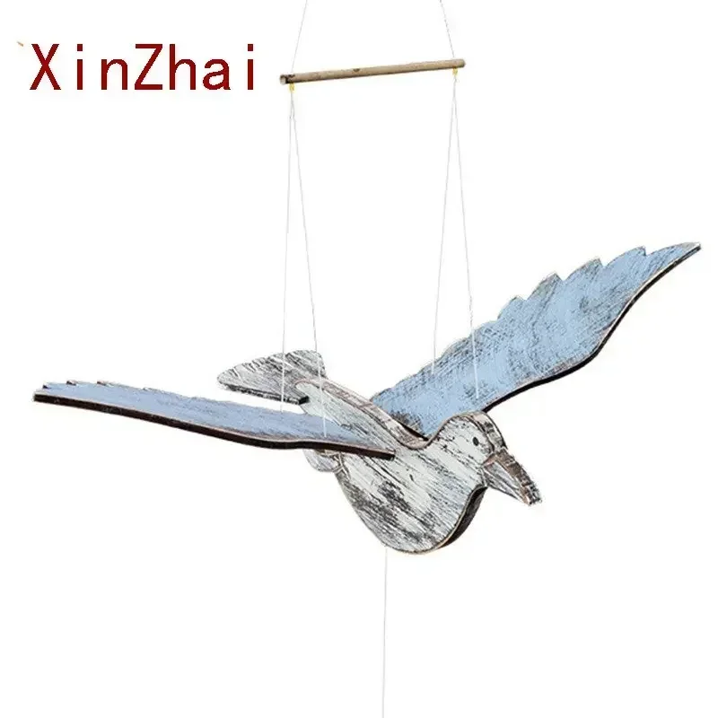 Настенный декор Vilead Flying Seagull украшение для сада комнатное в стиле ретро