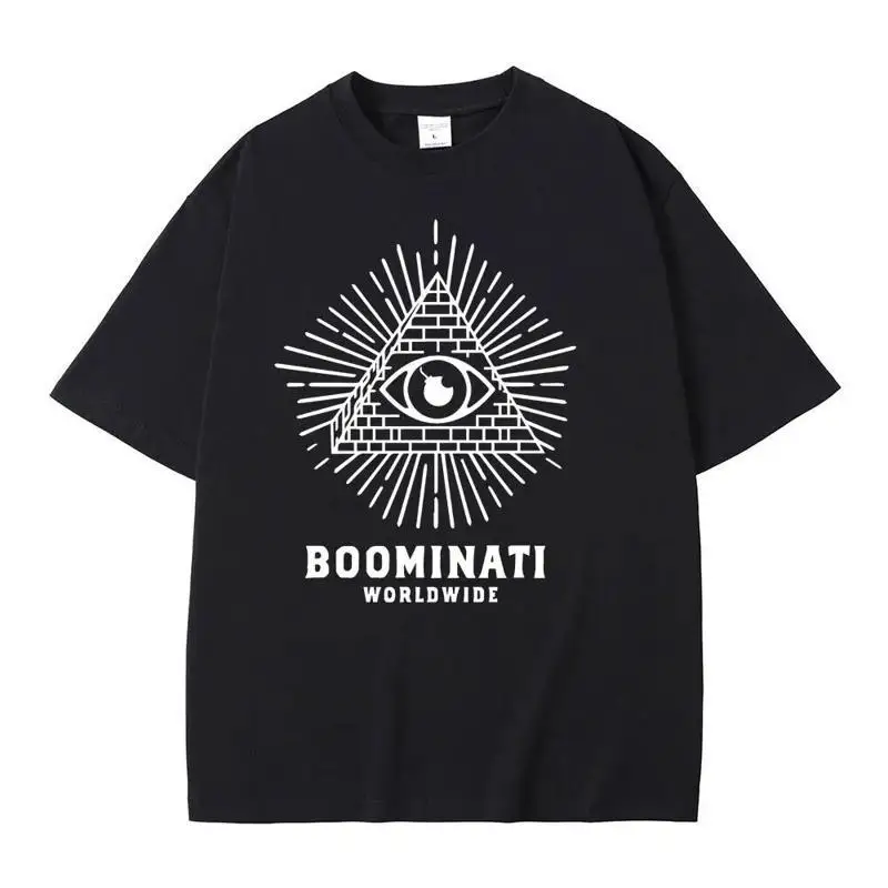 Фото Футболка с принтом Rapper Metro Boomin Boominati Worldwide для мужчин, винтажная, в стиле хип-хоп №1