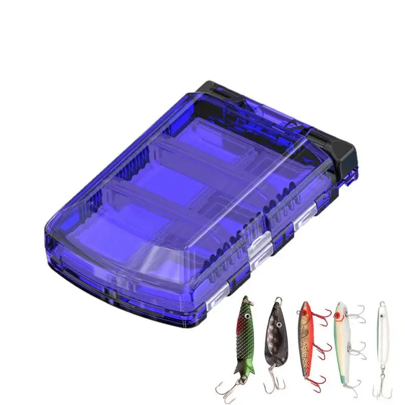 

Double Sided Waterproof Fishing Tackle Storage Storage Containers Fishing Lure Baits Box with Dividers Fishing Lure Bait Storage