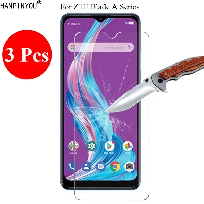 3 шт./лот новая защитная пленка из закаленного стекла 9H 2.5D для ZTE Blade A75 A52 A72 A51 A51s A71