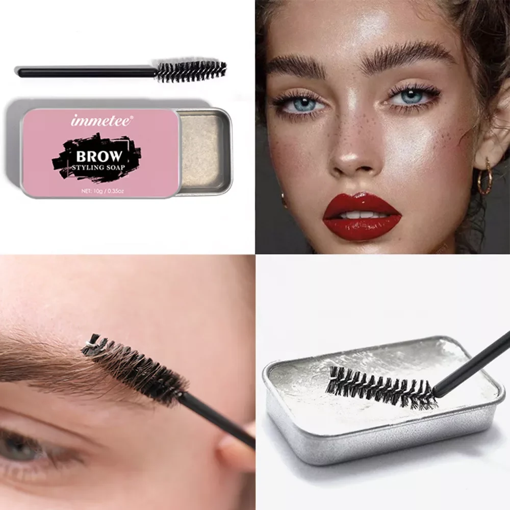 

NEW Wild Brows Wax Long Lasting Waterproof Soap Brows Eyebrow Cream Tattoo Dye Tint Pen Eyebrow Enhancer Makeup Gel KitTSLM1