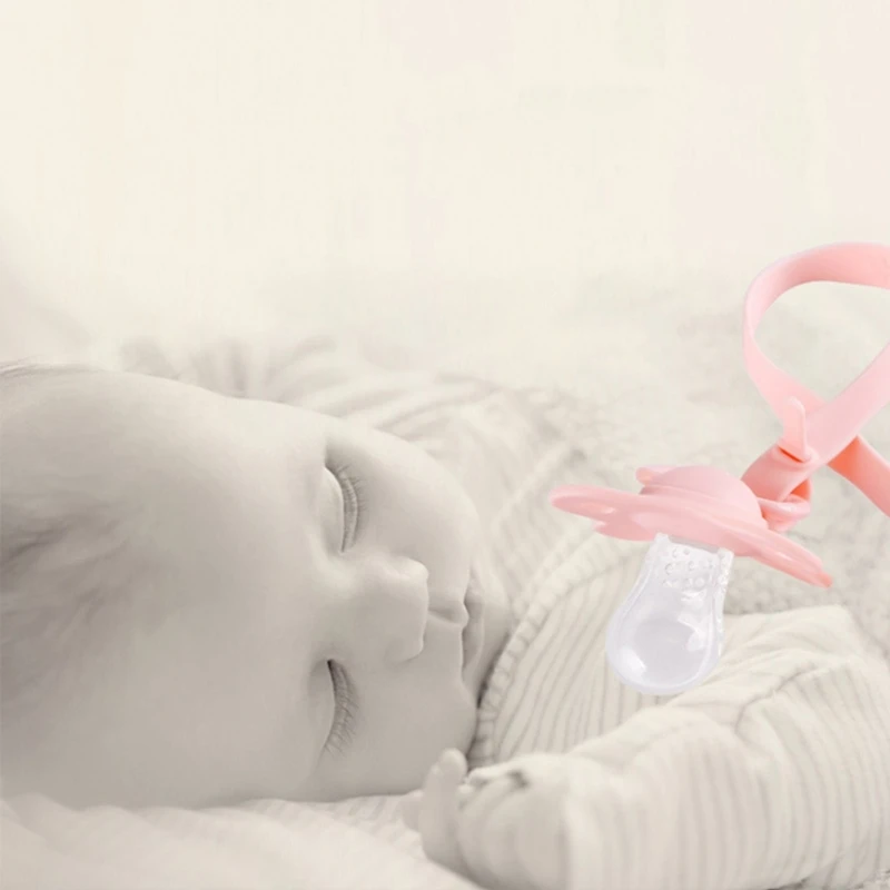 

Pacifier Silicone Hanging Chain Dummy Holder Baby Teether Anti-Drop Clip