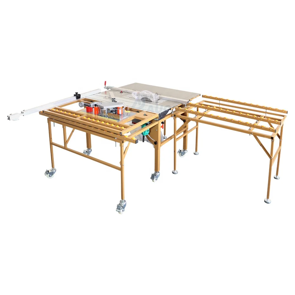 MJ09BG pro легко переносная Складная Настольная пила без пыли портативная раздвижная