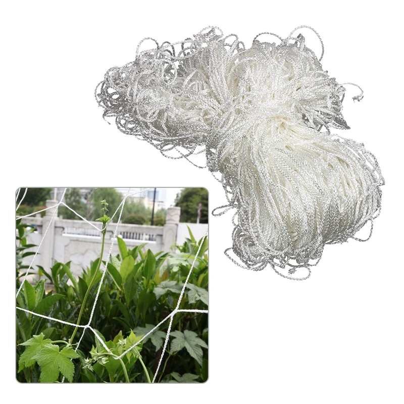 

4.5/5m Vegetables Plants Trellis Net Anti Bird Garden Netting Heavy-Duty Polyester Support Vine Climbing Garden Netting Mesh