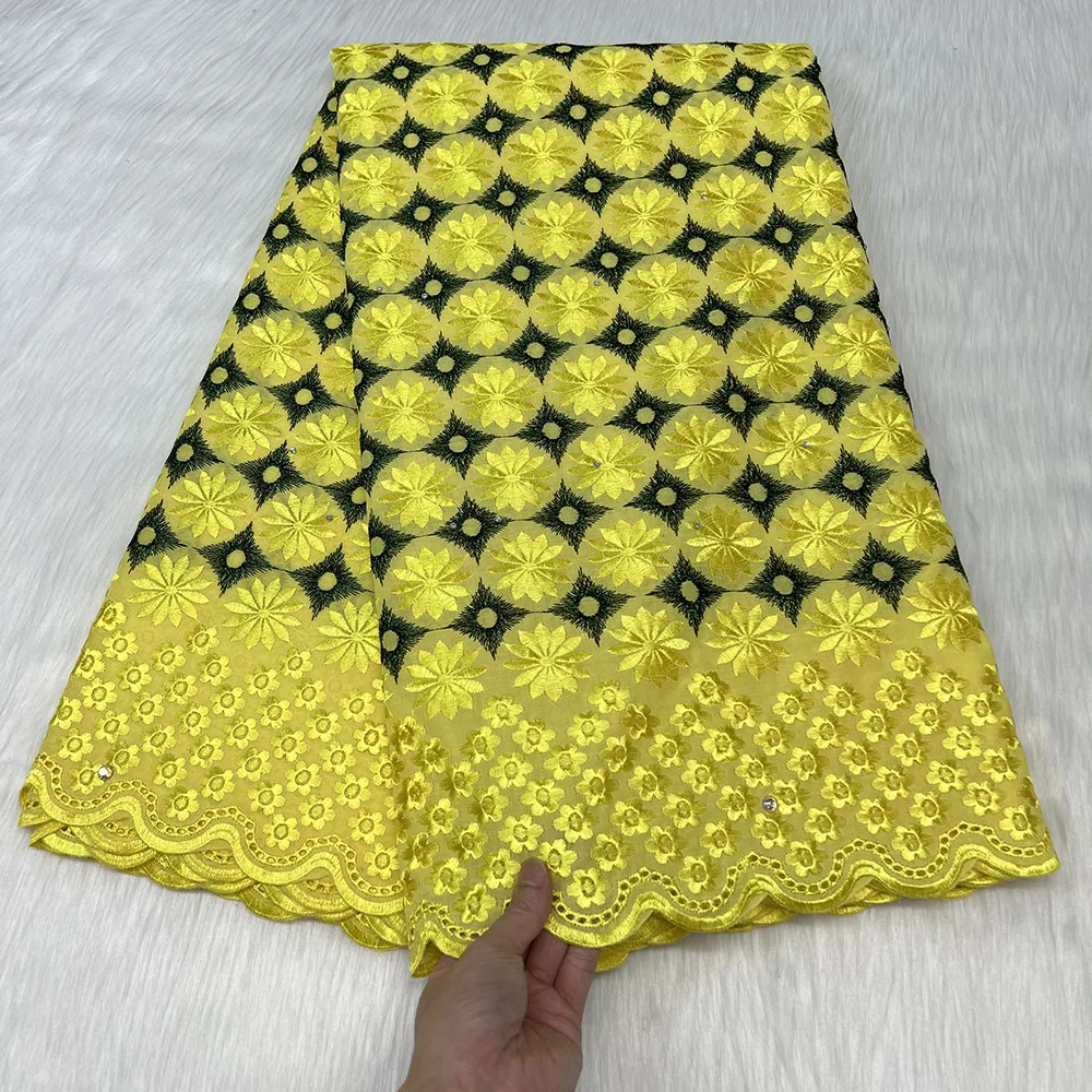 

Wonderful 2023 Cotton Brocade Lace Fabric Kaleidoscopic Of Symmetrical Embroidery Beautiful Sewing Textile 02C23