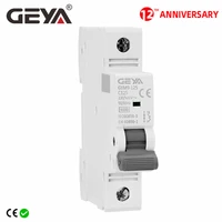 free shipping geya gym9 single phase mini circuit breaker ture cureent of 80a 100a 125a 1p width 17 8mm 230400v 6ka