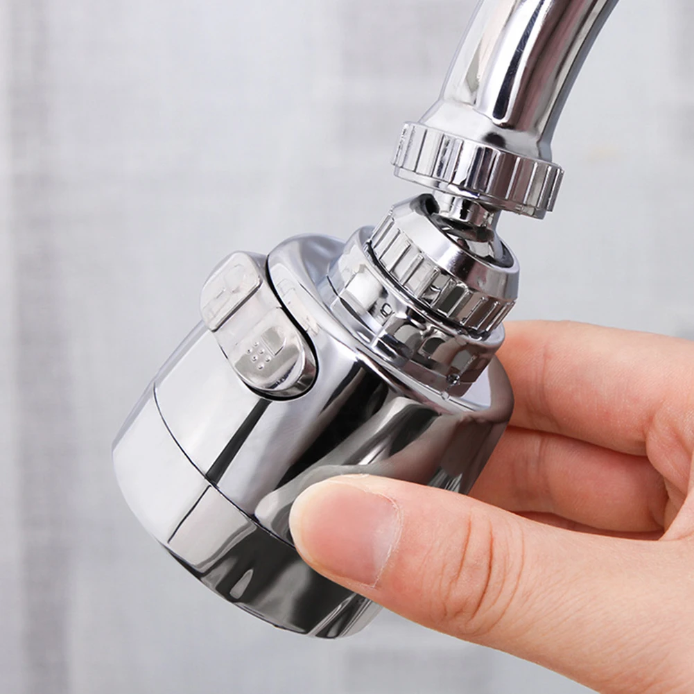 

Innovative Kitchen Faucet Stainless Steel SplashProof Universal Tap Shower Water Rotatable Filter Sprayer Nozzle Top Quality