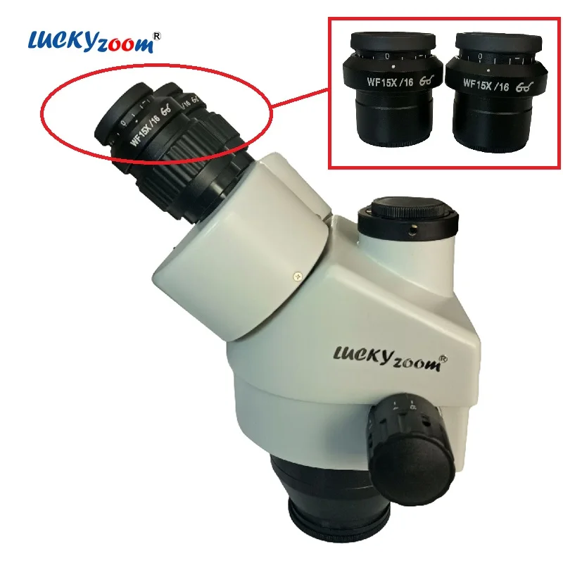 2 шт. супер Widefield 15X окуляр для бинокулярного тринокулярного стерео микроскопа