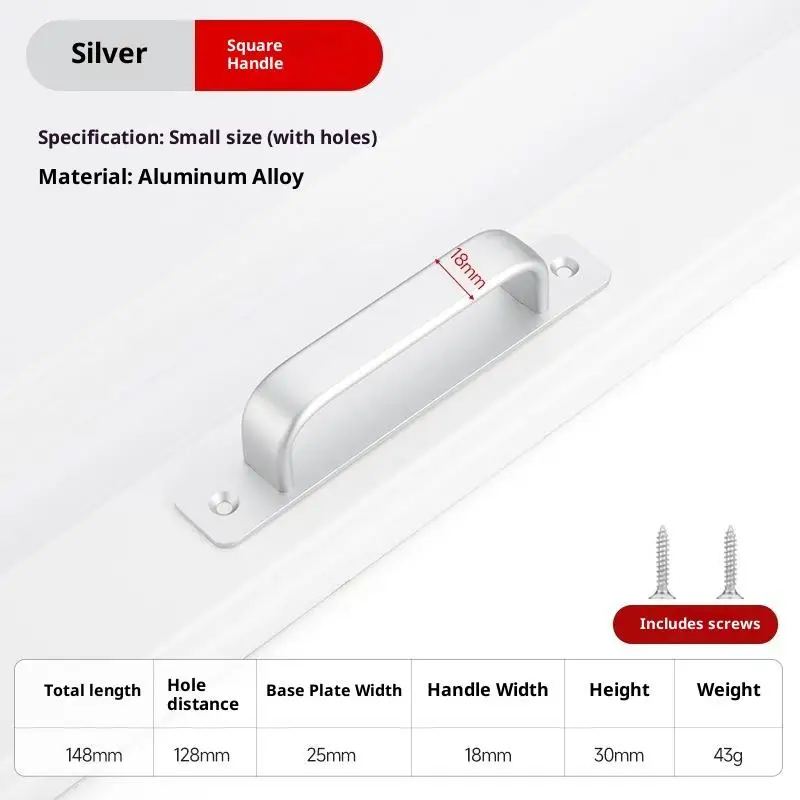 

Самоклеящаяся дверная ручка из алюминия