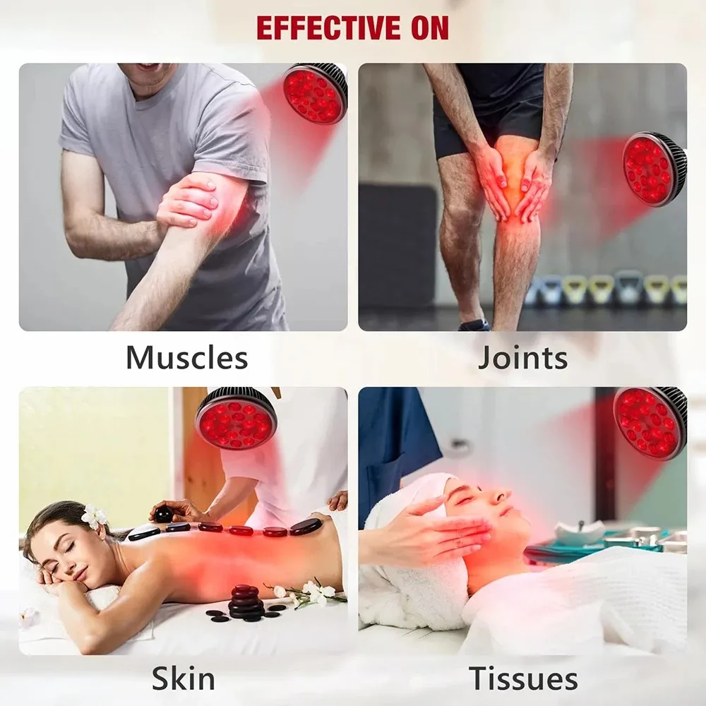 Красная терапевтическая лампа NoEnName_Null