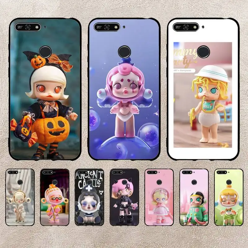 

POP MART Skullpanda AZURA Phone Case For Xiaomi 11 10 12Spro A2 A2lite A1 9 9SE 8Lite 8explorer F1 Poco 12S Ultra Cove