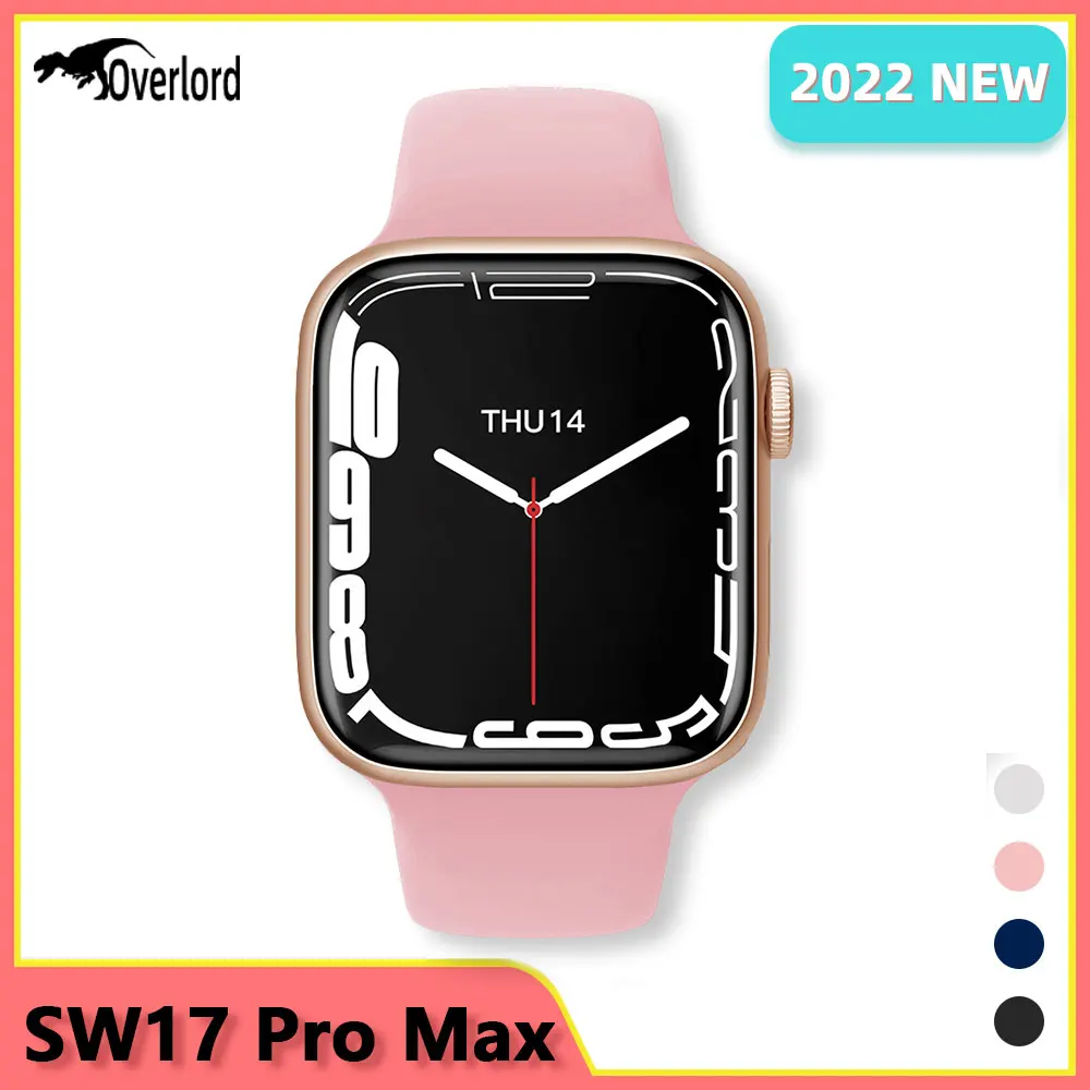 

2022 Original SW17promax Smart Watch Men Women Series 7 Dial Call Blood Pressure Monitor 1.69 Inch Smartwatch Fitness Bracelet