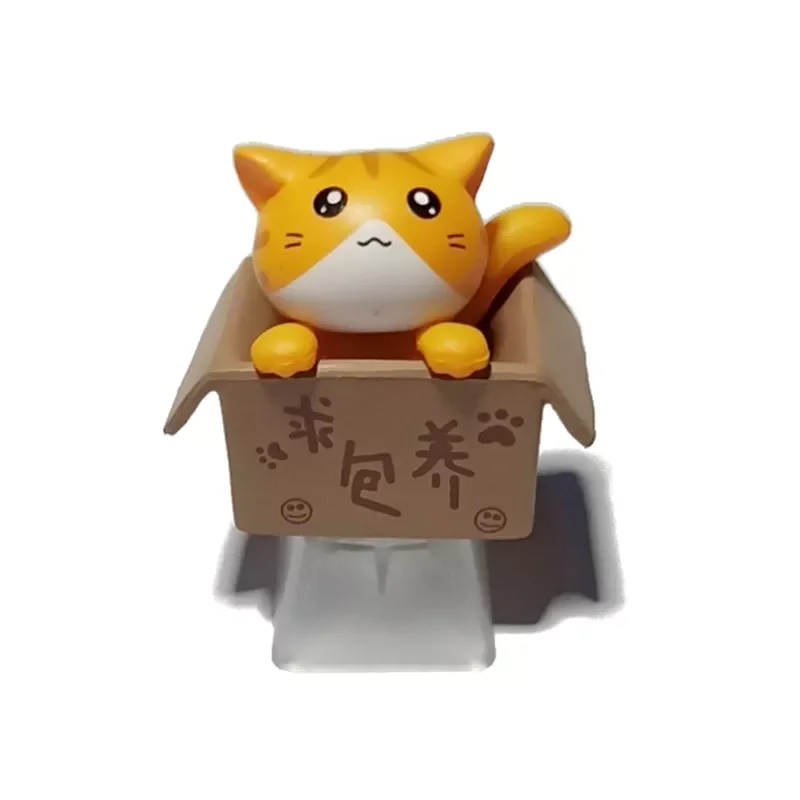 

Custom Cartoon Anime Cat Keycap Bottom Backlit Keycaps Gift Keyboard KeyCap