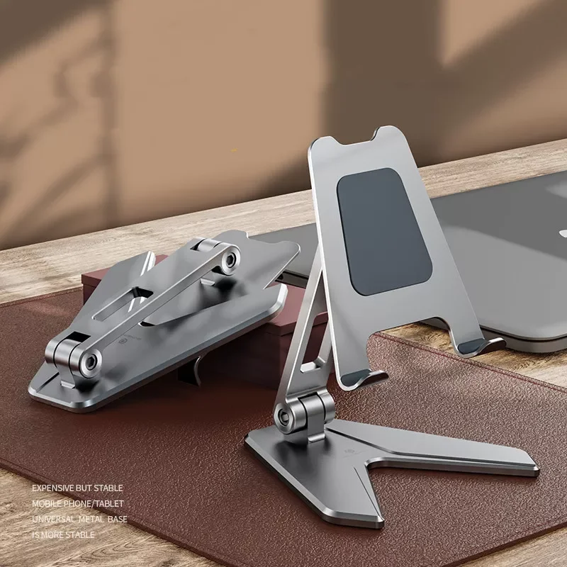 

Tablet Stand Tablet Accessories, Dual Axis Adjustable Lazy Phone&Tablet Bracket, Foldable Portable Phone Stand for iPad iPho