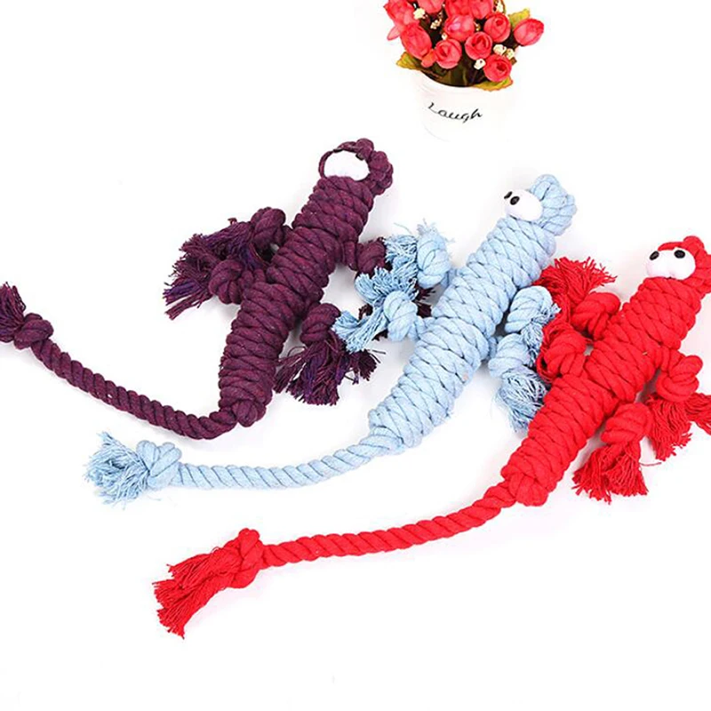

Transer Pet Supply Dog Toys Dogs Chew Teeth Clean Outdoor Traning Fun Playing Green Rope Ball Toy For Large Small Dog Cat