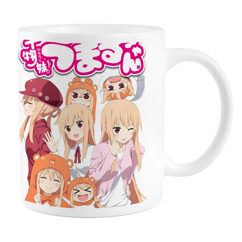 Купи Himouto! Umaru-chan Doma Taihei Doma Umaru Cup Mug Cosplay Prop High Temperature Color-changing Mug Cups за 179 рублей в магазине AliExpress