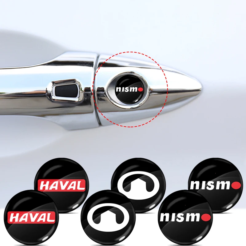 10pcs Car Stickers Auto Lock Crystal Decorative Decal For Honda Civic Mugen Accord Odyssey CRV Fit Hrv Jazz CBR VTX VFR |