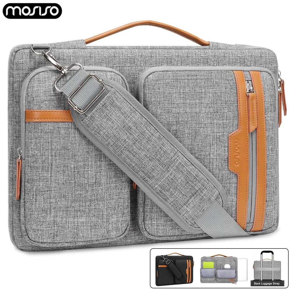 Сумка для ноутбука MacBook Pro Air 13 14 15 16 дюймов M1 M2 M3 M4 Dell HP Asus Acer сумка через плечо чехол