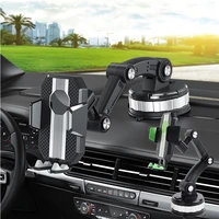 car universal center console stack super adsorption phone mount phone holder on board suck clamp bracket for truck accessories