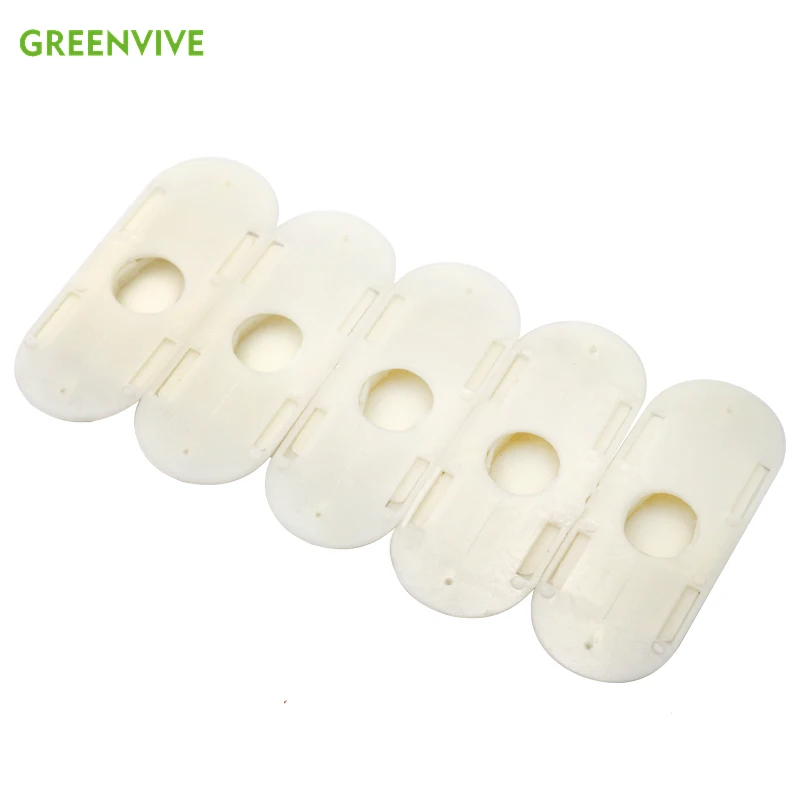 

5PCS Beekeepers Porter Bee Escapes White Plastic Beehive Nest Door Useful Farm Animals Beekeeping Beekeeper Equipment Tools