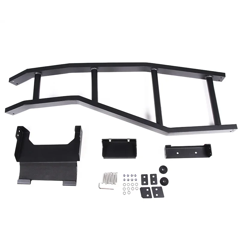 Для Hummer H3 2005-2009 алюминиевый сплав черная Автомобильная задняя дверь верхняя