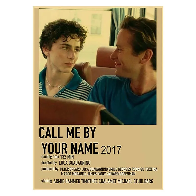 Винтажный постер из крафт-бумаги