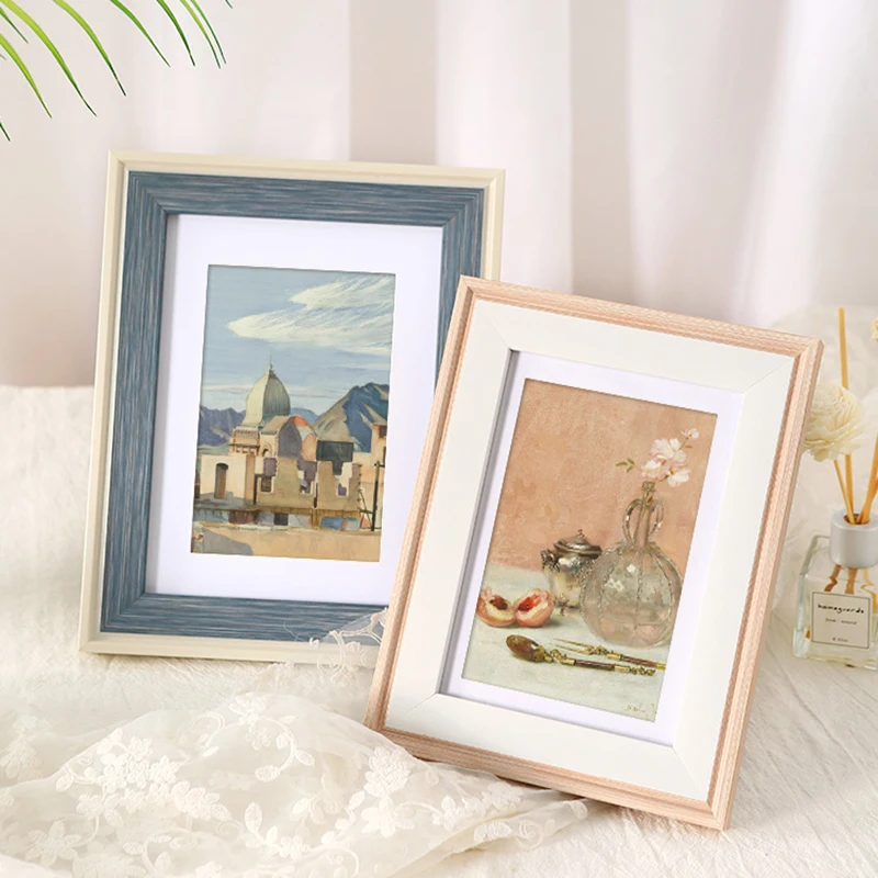 

Minimalist Modern Photo Frame Nordic Small Creative Portraits Picture Frame Family Luxury Children Marcos De Fotos Decor Home
