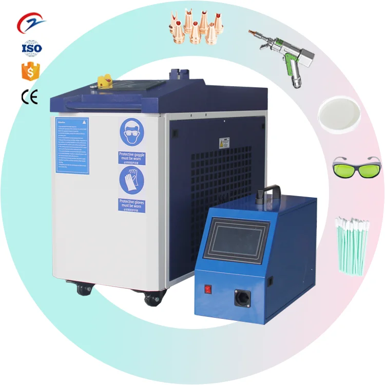 Портативный сварочный аппарат Hine 2000 Вт волокно 3 в 1 ручной лазерный 1000 для