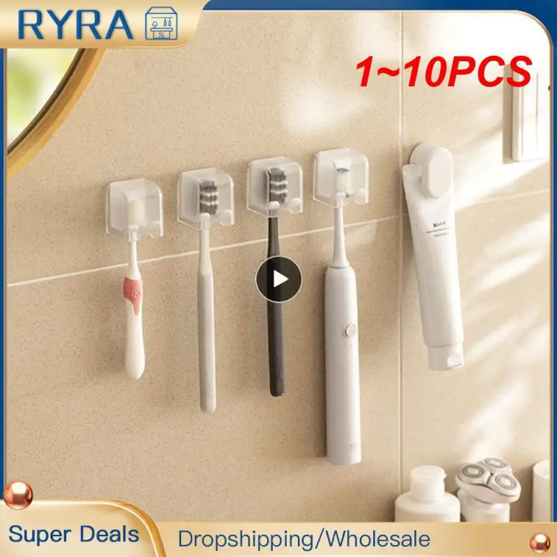 1-10 шт. настенный держатель для электрической зубной щётки