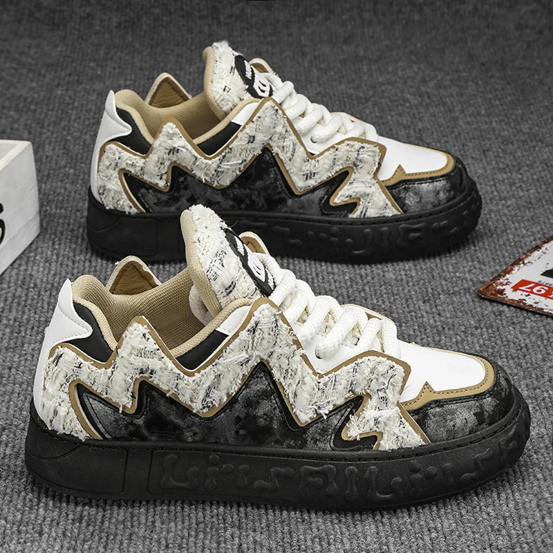 

CYYTL Men Shoes Winter Sneakers Casual Leather Skateboard Fashion Platform Outdoor Sport Designer Luxury Tennis Trainers Loafers