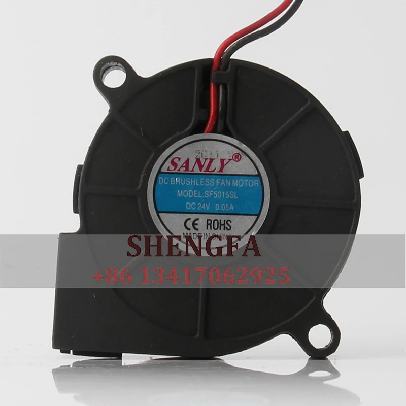 Охлаждающий вентилятор SANLY SF5015SL чехол, 12 В, 48 В постоянного тока, 24 В, 5015 А, EC, AC 50x50x15 мм, дюйма, 5 см, увлажнитель, Турбовентилятор, рассеиватель тепла