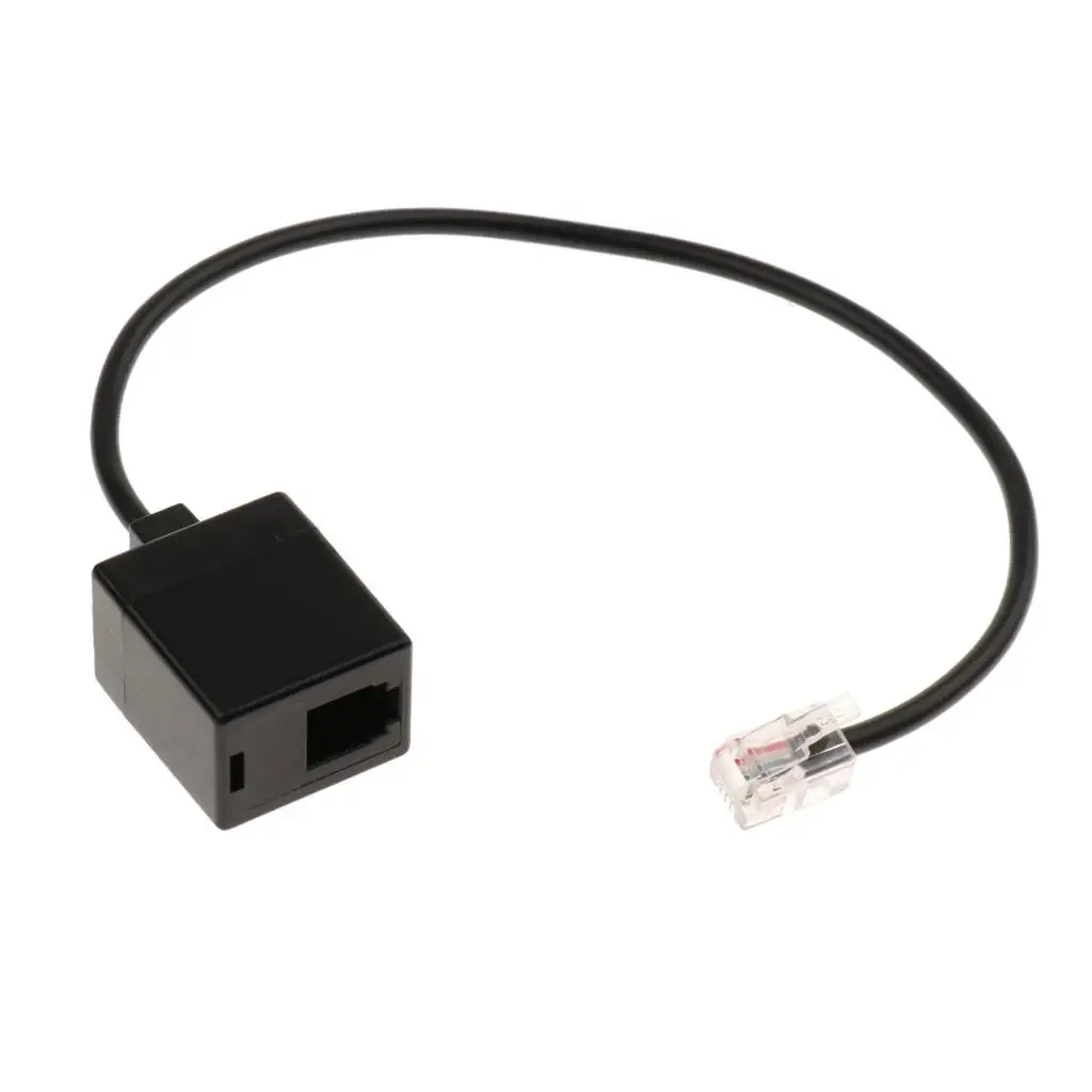 24 5 см RJ9 4P4C разъем папа-мама телефонный адаптер разветвитель кабель-конвертер