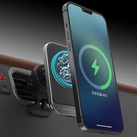magnetic wireless car charger phone holder for iphone 13 pro max magnet wireless charging car phone holder for iphone12 pro max