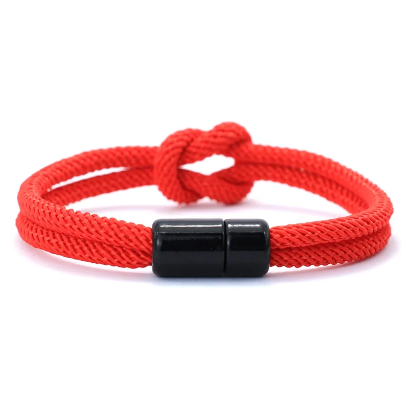 Браслет ручной работы с изображением Миланского узла 4 мм