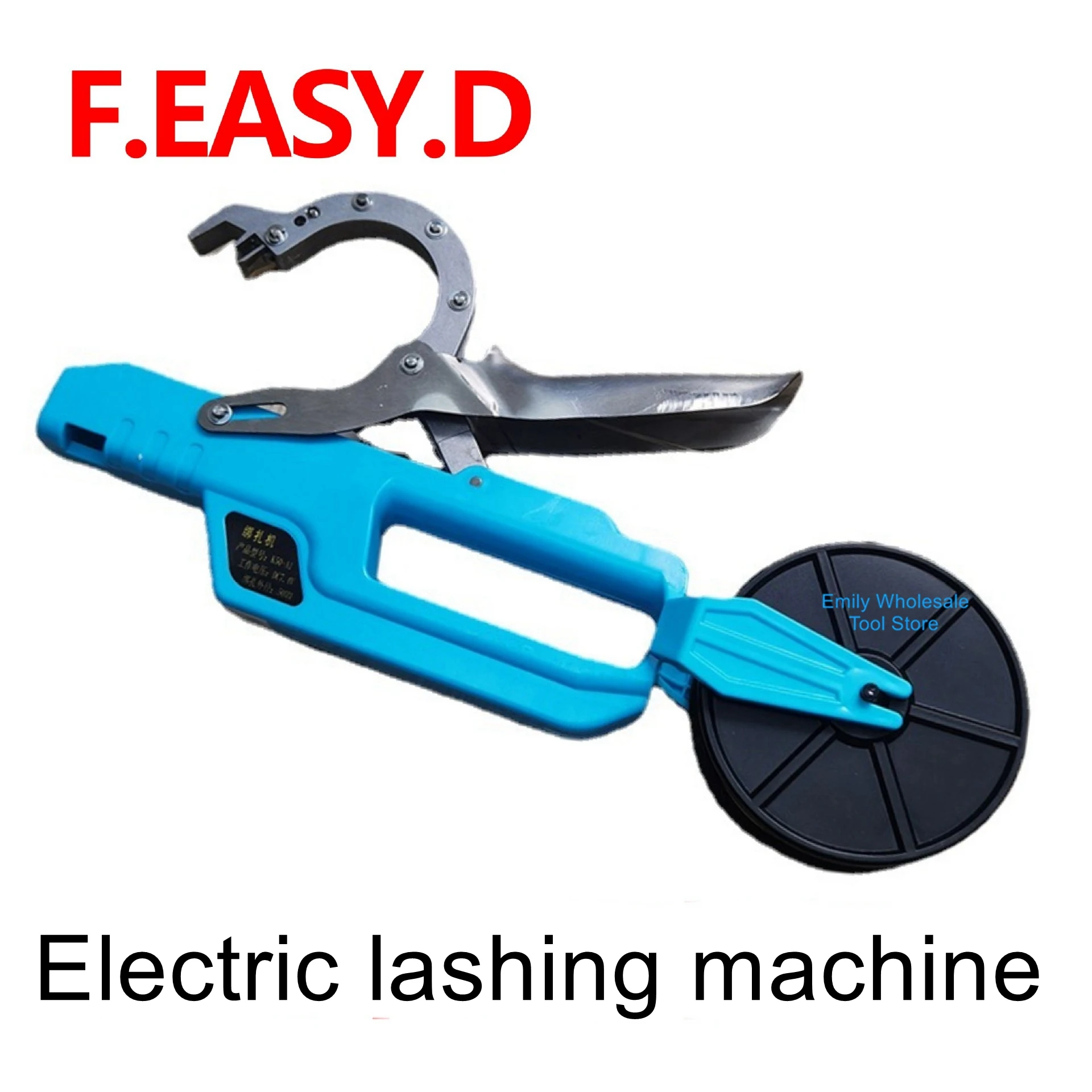 One-handed tying machine wireless electric lashing machine rechargeable fast bundling vegetables grapevine crops