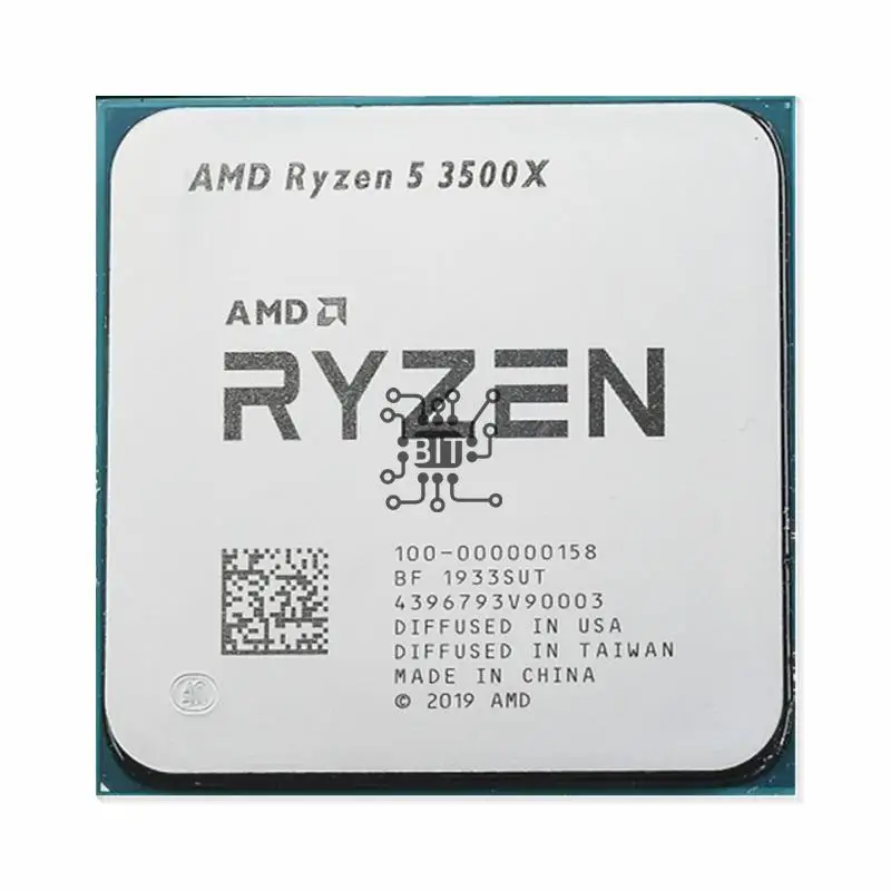 

Процессор AMD Ryzen 5 3500X R5 3500X 3,6 ГГц шестиядерный шестипоточный процессор 7 нм 65 Вт L3 = 32M 100-000000158 разъем AM4
