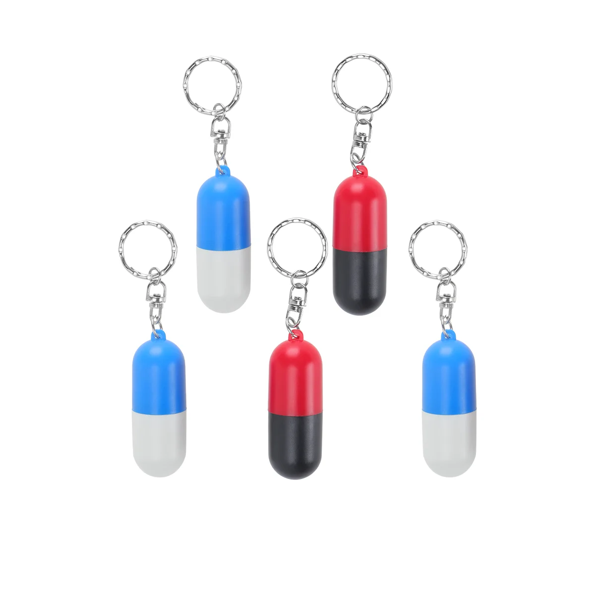 

5PCS Compact Convenient Shape Portable Containers Boxes Storage Bottles for Outdoor