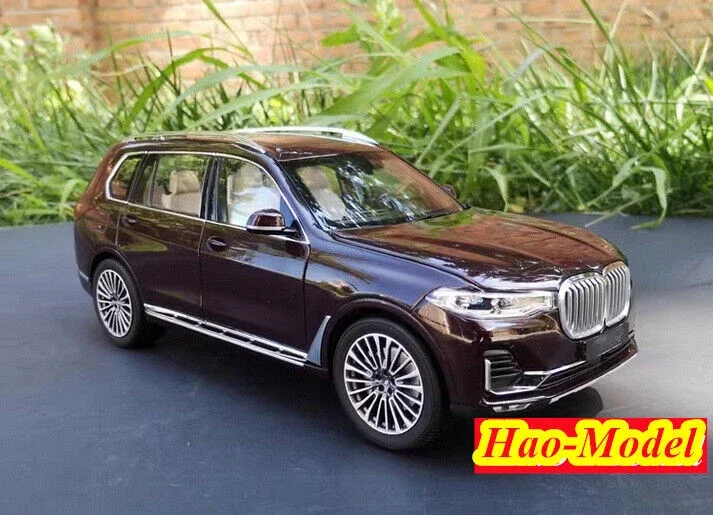 Модель автомобиля kyosho 1/18 для BMW X7 G07 2019 Литые украшения из металлического сплава